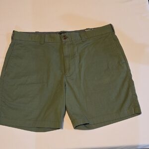 J. Crew Sage Green Flat Front Shorts
